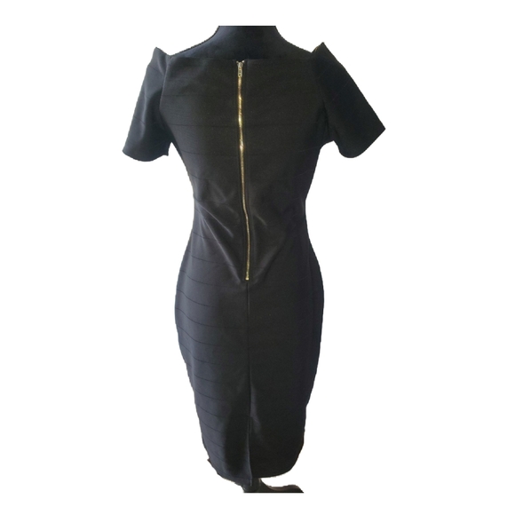 Haute Monde Women\'s Black Bandage Dress Sz XL